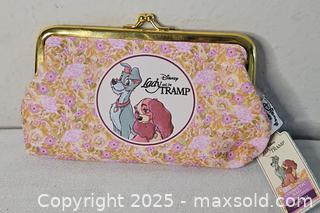 MaxSold Auction: Disney Lady And The Tramp Cosmetic Bag - Riverview (Florida, USA) SELLER MANAGED Downsizing Online Auction - Holly Heath Drive