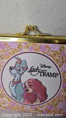 MaxSold Auction: Disney Lady And The Tramp Cosmetic Bag - Riverview (Florida, USA) SELLER MANAGED Downsizing Online Auction - Holly Heath Drive