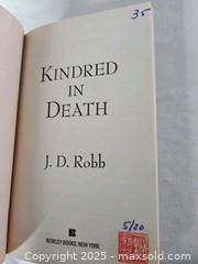 MaxSold Auction: J. D. Robb Lot Of 40 Paperback Books - Riverview (Florida, USA) SELLER MANAGED Downsizing Online Auction - Holly Heath Drive