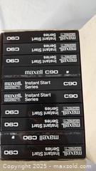 MaxSold Auction: Maxell C90 Industrial Series Cassettes - Riverview (Florida, USA) SELLER MANAGED Downsizing Online Auction - Holly Heath Drive