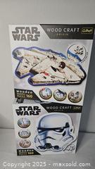 MaxSold Auction: Pair Of Star Wars Wooden Puzzles - Riverview (Florida, USA) SELLER MANAGED Downsizing Online Auction - Holly Heath Drive