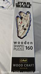MaxSold Auction: Pair Of Star Wars Wooden Puzzles - Riverview (Florida, USA) SELLER MANAGED Downsizing Online Auction - Holly Heath Drive
