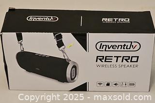 MaxSold Auction: Retro Wireless Speaker  - Riverview (Florida, USA) SELLER MANAGED Downsizing Online Auction - Holly Heath Drive
