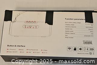 MaxSold Auction: Retro Wireless Speaker  - Riverview (Florida, USA) SELLER MANAGED Downsizing Online Auction - Holly Heath Drive