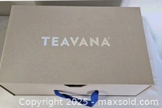 MaxSold Auction: Teavana Perfectea Blue Tea Tin Spoon Set - Riverview (Florida, USA) SELLER MANAGED Downsizing Online Auction - Holly Heath Drive