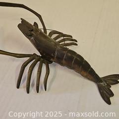 MaxSold Auction: Vintage Brass Lobster - Riverview (Florida, USA) SELLER MANAGED Downsizing Online Auction - Holly Heath Drive