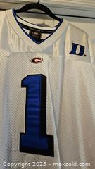 MaxSold Auction: Vintage Duke Blue Devils Jersey - Riverview (Florida, USA) SELLER MANAGED Downsizing Online Auction - Holly Heath Drive