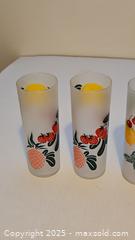 MaxSold Auction: Vtg Federal Frosted Tumblers  - Riverview (Florida, USA) SELLER MANAGED Downsizing Online Auction - Holly Heath Drive