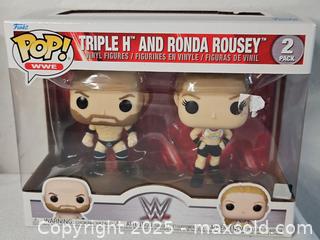 MaxSold Auction: WWE 2 Pack Funkos - Riverview (Florida, USA) SELLER MANAGED Downsizing Online Auction - Holly Heath Drive