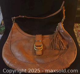 MaxSold Auction: Danier genuine leather handbag  - Markham (Ontario, Canada) SELLER MANAGED Downsizing Online Auction - Loring Crescent
