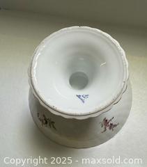 MaxSold Auction: Dresden footed bowl - Markham (Ontario, Canada) SELLER MANAGED Downsizing Online Auction - Loring Crescent