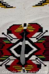 MaxSold Auction: Hand woven aztec rug  - Markham (Ontario, Canada) SELLER MANAGED Downsizing Online Auction - Loring Crescent