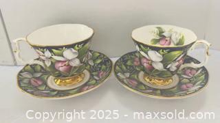 MaxSold Auction: Pair of Royal Albert lady’s slipper bone china teacup & saucer - Markham (Ontario, Canada) SELLER MANAGED Downsizing Online Auction - Loring Crescent