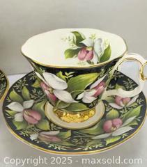 MaxSold Auction: Pair of Royal Albert lady’s slipper bone china teacup & saucer - Markham (Ontario, Canada) SELLER MANAGED Downsizing Online Auction - Loring Crescent