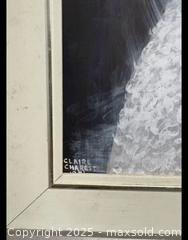 MaxSold Auction: Portrait painting of a white poodle - Markham (Ontario, Canada) SELLER MANAGED Downsizing Online Auction - Loring Crescent