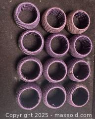 MaxSold Auction: Purple threaded napkin rings - Markham (Ontario, Canada) SELLER MANAGED Downsizing Online Auction - Loring Crescent