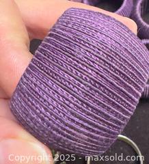 MaxSold Auction: Purple threaded napkin rings - Markham (Ontario, Canada) SELLER MANAGED Downsizing Online Auction - Loring Crescent