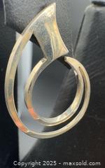 MaxSold Auction: Sterling Silver abstract earrings  - Markham (Ontario, Canada) SELLER MANAGED Downsizing Online Auction - Loring Crescent
