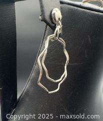 MaxSold Auction: Sterling Silver double hoop earrings  - Markham (Ontario, Canada) SELLER MANAGED Downsizing Online Auction - Loring Crescent