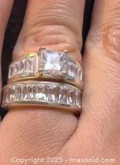 MaxSold Auction: Sterling silver ring set - Markham (Ontario, Canada) SELLER MANAGED Downsizing Online Auction - Loring Crescent
