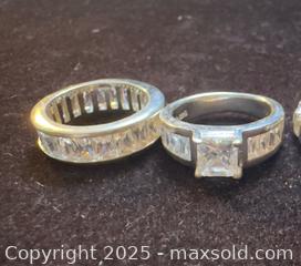 MaxSold Auction: Sterling silver ring set - Markham (Ontario, Canada) SELLER MANAGED Downsizing Online Auction - Loring Crescent