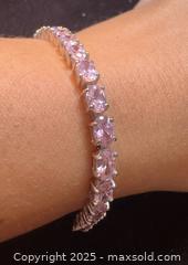 MaxSold Auction: Sterling silver tennis bracelet &#38; ring  - Markham (Ontario, Canada) SELLER MANAGED Downsizing Online Auction - Loring Crescent