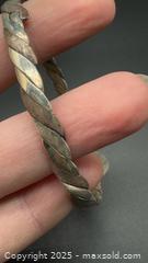 MaxSold Auction: Sterling silver twisted bangle - Markham (Ontario, Canada) SELLER MANAGED Downsizing Online Auction - Loring Crescent