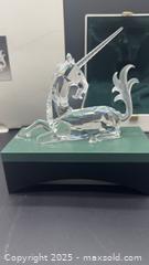 MaxSold Auction: Swarovski unicorn with box, certificate and stand - Markham (Ontario, Canada) SELLER MANAGED Downsizing Online Auction - Loring Crescent