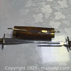 MaxSold Auction: Vintage Indian carving set - Markham (Ontario, Canada) SELLER MANAGED Downsizing Online Auction - Loring Crescent