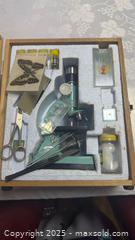 MaxSold Auction: Vintage Tasco Deluxe Microscope kit  - Markham (Ontario, Canada) SELLER MANAGED Downsizing Online Auction - Loring Crescent