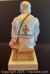 MaxSold Auction: Zsolnay Hungary Old Man Wood Carver/Bacon Man Porcelain Figurine Large - Markham (Ontario, Canada) SELLER MANAGED Downsizing Online Auction - Loring Crescent