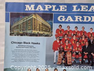 MaxSold Auction: 1973 TORONTO MAPLE LEAFS CALENDAR HOCKEY PAGE - Kingston (Ontario, Canada) SELLER MANAGED Downsizing Online Auction - Rosemund Crescent