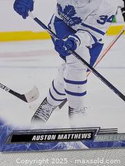 MaxSold Auction: 2023 AUSTON MATTHEWS UPPER DECK HOCKEY CARD - Kingston (Ontario, Canada) SELLER MANAGED Downsizing Online Auction - Rosemund Crescent