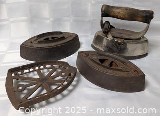 MaxSold Auction: ANTIQUE IRON LOT - Kingston (Ontario, Canada) SELLER MANAGED Downsizing Online Auction - Rosemund Crescent