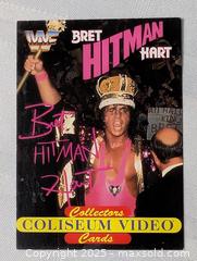 MaxSold Auction: BRET THE HITMAN HART TRADING CARD - Kingston (Ontario, Canada) SELLER MANAGED Downsizing Online Auction - Rosemund Crescent