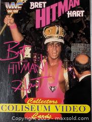 MaxSold Auction: BRET THE HITMAN HART TRADING CARD - Kingston (Ontario, Canada) SELLER MANAGED Downsizing Online Auction - Rosemund Crescent