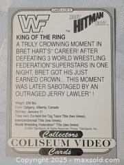 MaxSold Auction: BRET THE HITMAN HART TRADING CARD - Kingston (Ontario, Canada) SELLER MANAGED Downsizing Online Auction - Rosemund Crescent