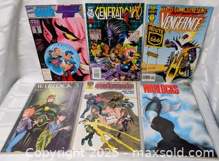 MaxSold Auction: COMIC BOOK LOT OF 6 - Kingston (Ontario, Canada) SELLER MANAGED Downsizing Online Auction - Rosemund Crescent