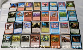 MaxSold Auction: MAGIC THE GATHERING CARD LOT OF 32 - Kingston (Ontario, Canada) SELLER MANAGED Downsizing Online Auction - Rosemund Crescent
