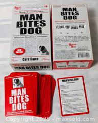 MaxSold Auction: MAN BITES DOG CARD GAME - Kingston (Ontario, Canada) SELLER MANAGED Downsizing Online Auction - Rosemund Crescent