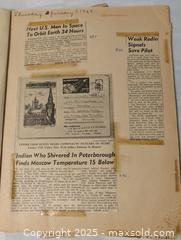 MaxSold Auction: NEWSPAPER CLIPPINGS SCRAPBOOK - Kingston (Ontario, Canada) SELLER MANAGED Downsizing Online Auction - Rosemund Crescent