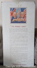 MaxSold Auction: THE ATLANTIC CHARTER POSTER - Kingston (Ontario, Canada) SELLER MANAGED Downsizing Online Auction - Rosemund Crescent