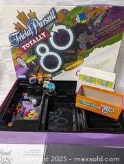 MaxSold Auction: TRIVIAL PURSUIT TOTALLY 80&#39;S BOARD GAME - Kingston (Ontario, Canada) SELLER MANAGED Downsizing Online Auction - Rosemund Crescent