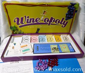 MaxSold Auction: WINE-OPOLY - MONOPOLY BOARD GAME - Kingston (Ontario, Canada) SELLER MANAGED Downsizing Online Auction - Rosemund Crescent