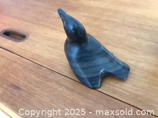MaxSold Auction: 2 Carved Soapstone Animal Figurines  - Ottawa (Ontario, Canada) PARTNER MANAGED Estate Sale Online Auction - South River Drive