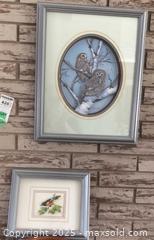 MaxSold Auction: 2 Framed Paper Tole Artworks by Keith J. Ruddy - Ottawa (Ontario, Canada) PARTNER MANAGED Estate Sale Online Auction - South River Drive