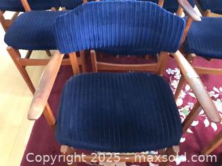 MaxSold Auction: 8 MCM Teak dining chairs - Ottawa (Ontario, Canada) PARTNER MANAGED Estate Sale Online Auction - South River Drive