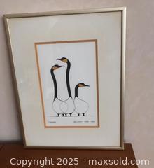 MaxSold Auction: Benjamin Chee Chee Print  - Ottawa (Ontario, Canada) PARTNER MANAGED Estate Sale Online Auction - South River Drive