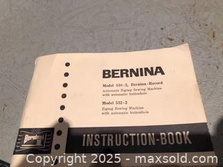 MaxSold Auction: Bernina Zigzag Sewing Machine with Carry Case - Ottawa (Ontario, Canada) PARTNER MANAGED Estate Sale Online Auction - South River Drive