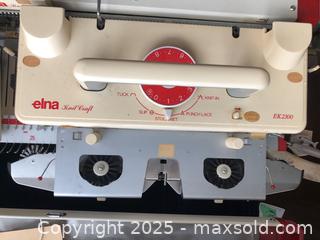 MaxSold Auction: Elna EK2300 Flatbed Knitting Machine - Ottawa (Ontario, Canada) PARTNER MANAGED Estate Sale Online Auction - South River Drive